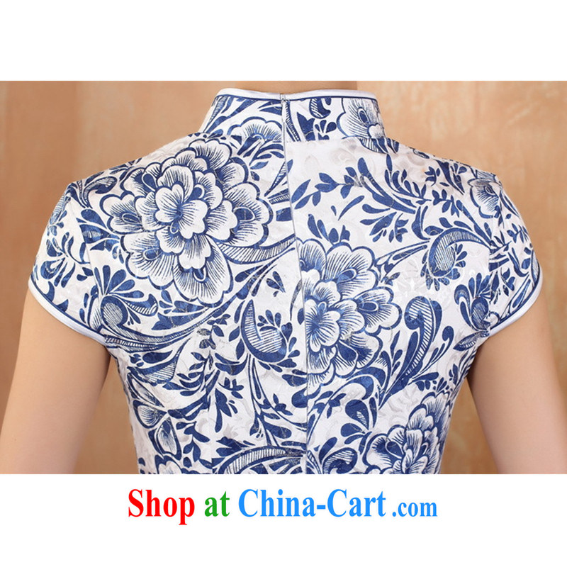 According to fuser new female retro improvement of ethnic-Chinese qipao is a flap Classic tray for cultivating short Chinese qipao dress WNS/2330 # as figure 2 XL, fuser, and shopping on the Internet