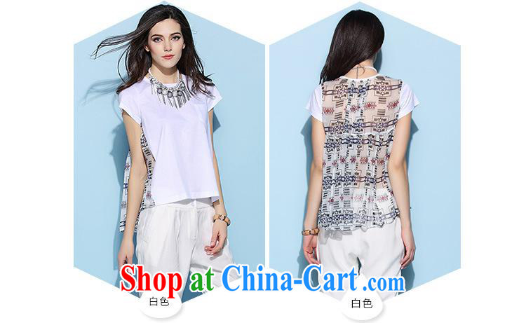 hamilton European site women 2015 new summer female T-shirt silk stitched cotton T pension 6722 white L pictures, price, brand platters! Elections are good character, the national distribution, so why buy now enjoy more preferential! Health