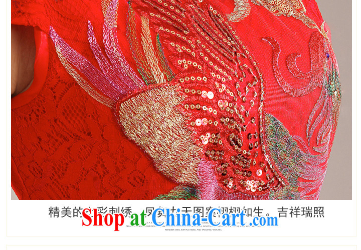 The Champs Elysees, as soon as possible, stylish and improved cheongsam dress high waist pregnant women can be seen wearing a red bridal toast serving Chinese antique dresses back door red XXL pictures, price, brand platters! Elections are good character, the national distribution, so why buy now enjoy more preferential! Health