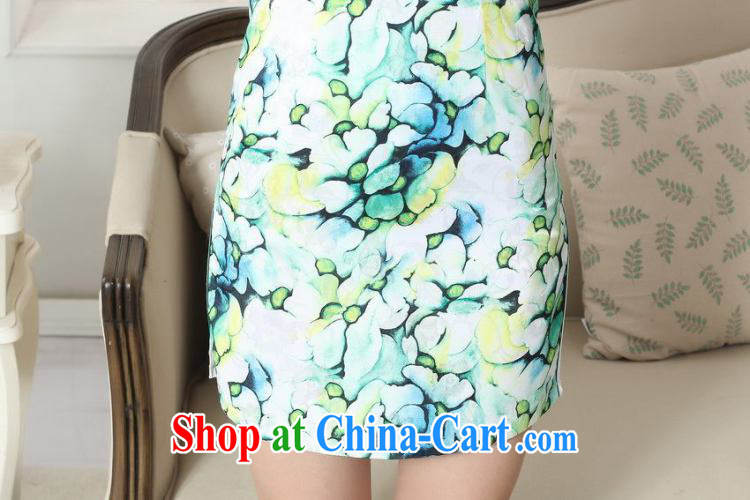 Yet, Ms. floor dresses jacquard cotton daily Chinese qipao cultivating short cheongsam picture color 2 XL pictures, price, brand platters! Elections are good character, the national distribution, so why buy now enjoy more preferential! Health