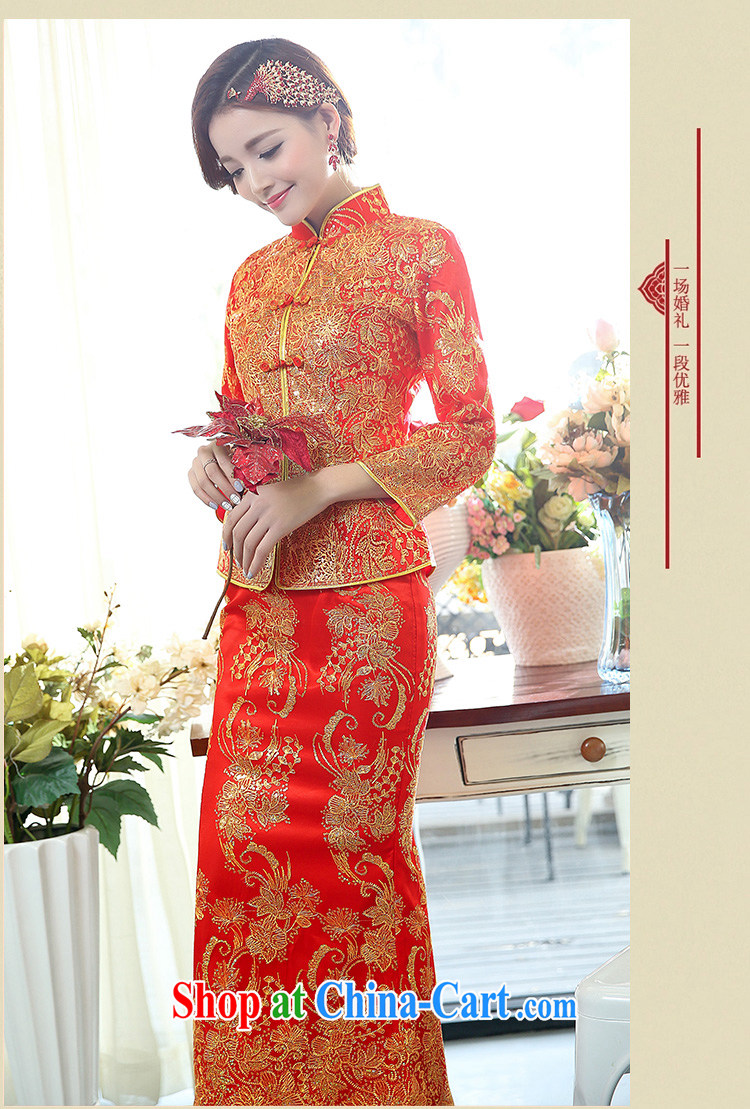 Access to and the Sau 2015 new spring dress simple and cultivating Chinese bride's wedding dresses long dresses, bows service 1508 A and Ho Kim XXXL pictures, price, brand platters! Elections are good character, the national distribution, so why buy now enjoy more preferential! Health
