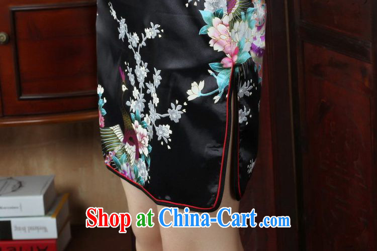Yet, Ms. floor dresses qipao Tang with improved summer dresses, for the hard-pressed Peacock short cheongsam J 5145 pink S pictures, price, brand platters! Elections are good character, the national distribution, so why buy now enjoy more preferential! Health