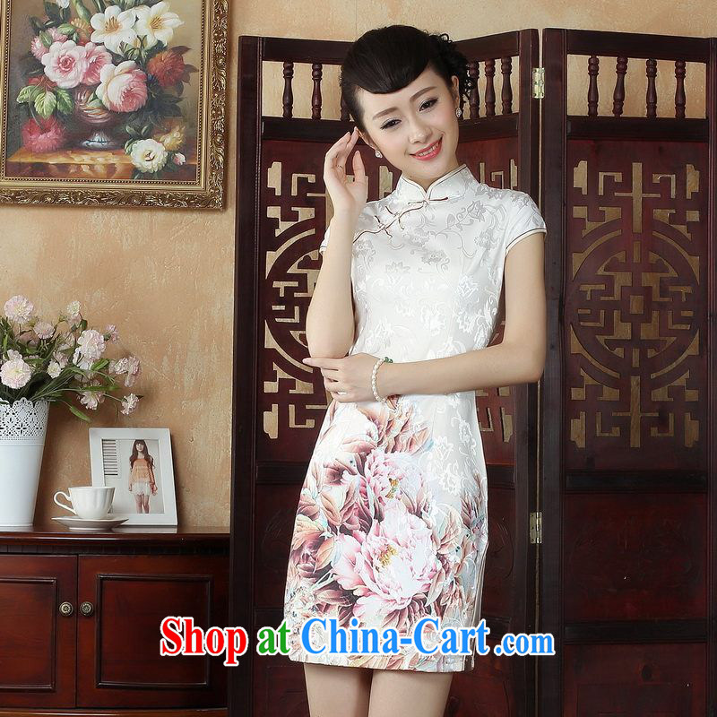 Property is still property, Chinese cheongsam dress improved and elegant antique dresses beauty dress dresses picture color S, property is still property, shopping on the Internet