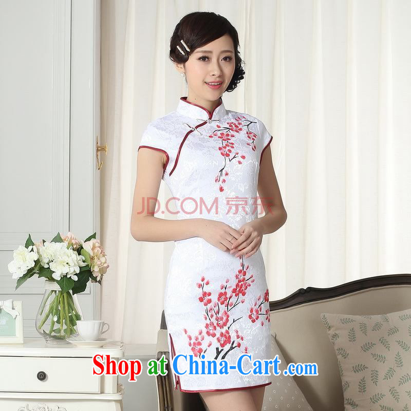 Nigeria, the Summer new dress clothes and stylish elegance Chinese qipao hand painted dresses D XXL 0092, Nigeria, and, on-line shopping
