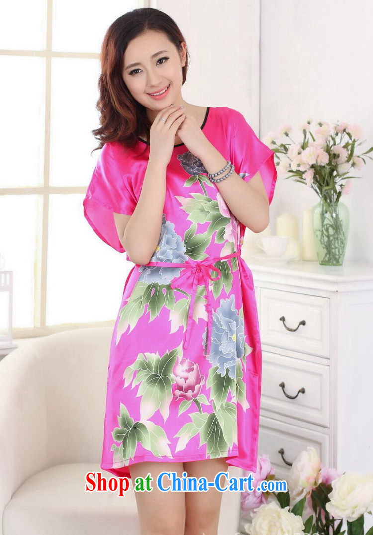 Take the female summer new Chinese qipao round-collar clothes bathrobe robes hand-painted loose dresses pajamas - D Green are code pictures, price, brand platters! Elections are good character, the national distribution, so why buy now enjoy more preferential! Health