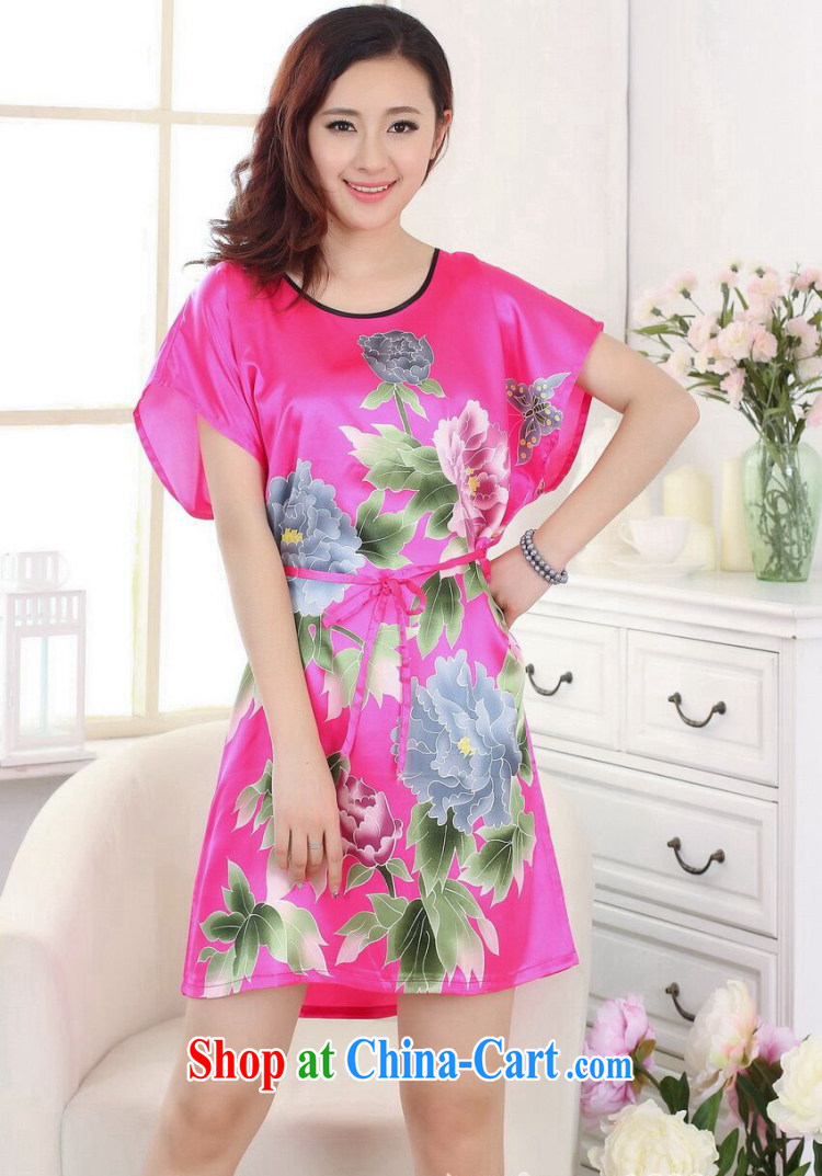 Dan smoke female summer, new Chinese qipao round-collar clothes bathrobe robes hand-painted loose dresses pajamas - D Green are code pictures, price, brand platters! Elections are good character, the national distribution, so why buy now enjoy more preferential! Health