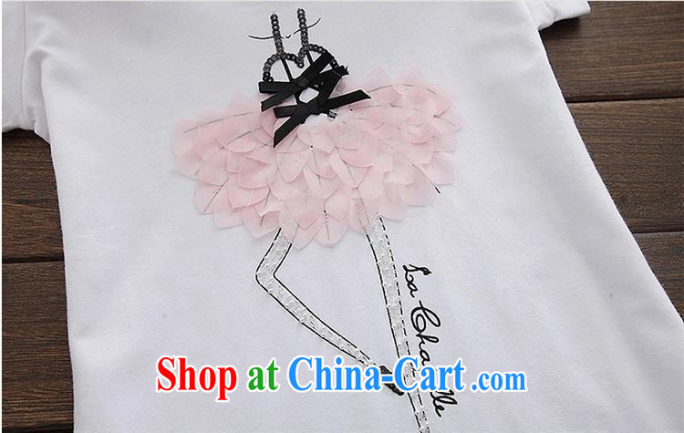 Ya-ting store 2015 summer new Korean female white short-sleeve T-shirt large, cultivating solid shirt short-sleeved shirt T female white XL pictures, price, brand platters! Elections are good character, the national distribution, so why buy now enjoy more preferential! Health