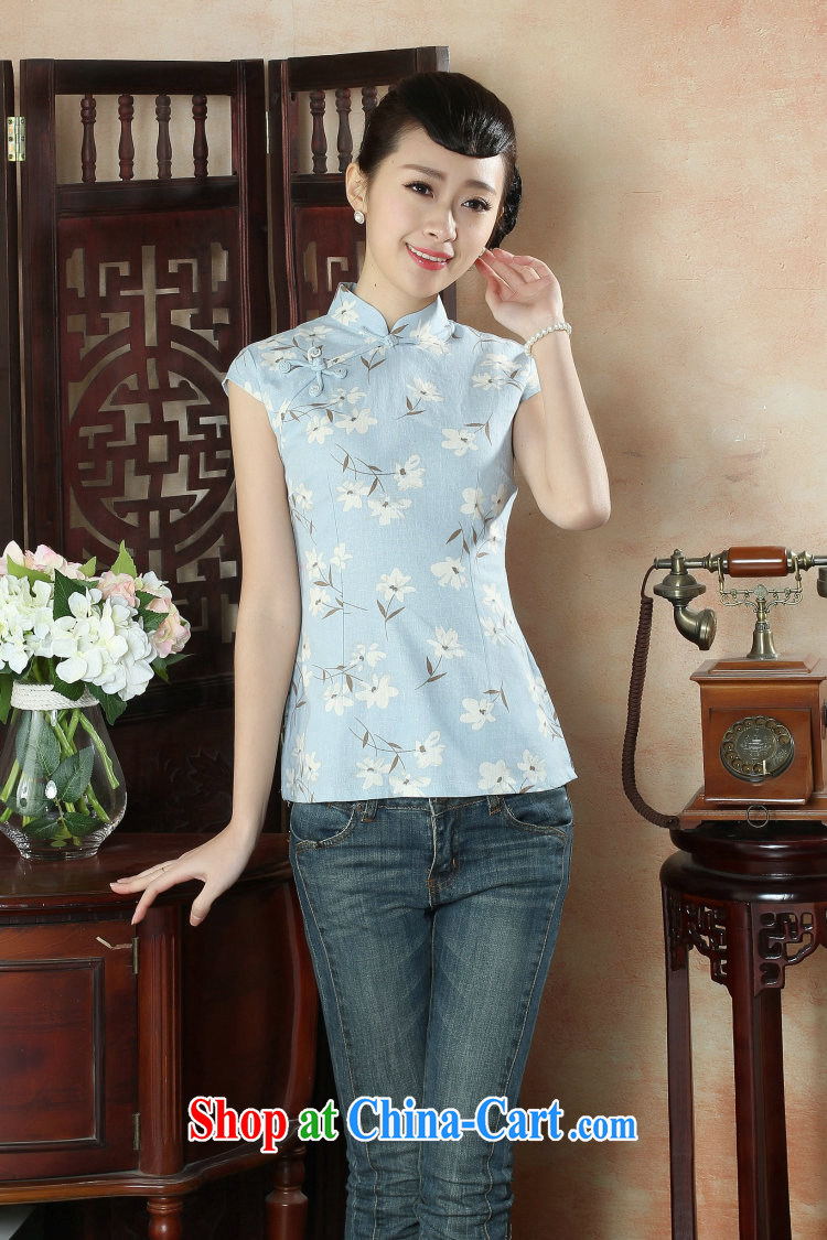 spend the summer new cheongsam shirt Tang Women's clothes Chinese improved, for literary and artistic light short-sleeved, Chinese as the color 2 XL pictures, price, brand platters! Elections are good character, the national distribution, so why buy now enjoy more preferential! Health