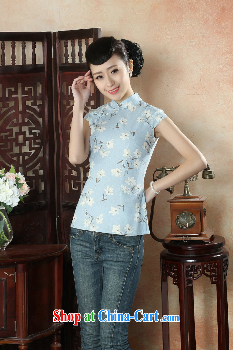 spend the summer new cheongsam shirt Tang Women's clothes Chinese improved, for literary and artistic light short-sleeved, Chinese as the color 2 XL pictures, price, brand platters! Elections are good character, the national distribution, so why buy now enjoy more preferential! Health