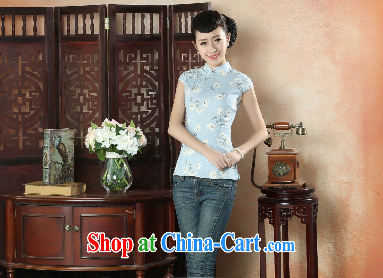 Bin Laden smoke-free summer new dresses T-shirt Tang Women's clothes Chinese improved, for literary and artistic light short-sleeved, Chinese as the color 2 XL pictures, price, brand platters! Elections are good character, the national distribution, so why buy now enjoy more preferential! Health