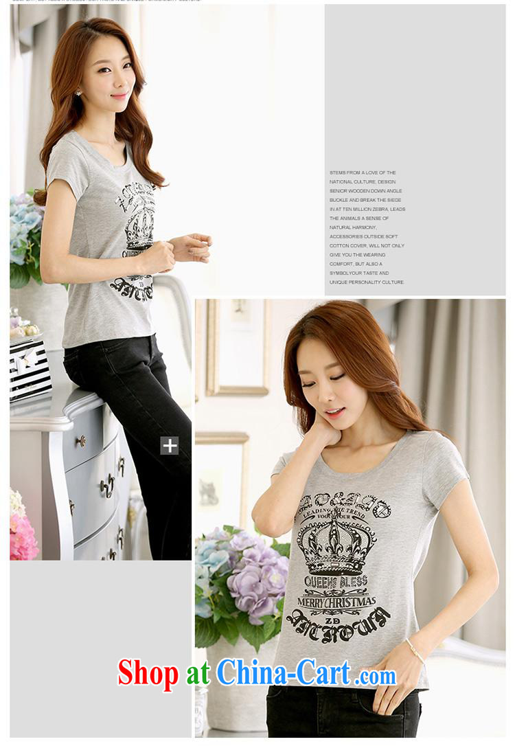 Ya-ting store 2015 short-sleeved T-shirt girls summer Korean Beauty half sleeve shirt T larger female graphics thin stamp solid T shirt yellow 2 XL pictures, price, brand platters! Elections are good character, the national distribution, so why buy now enjoy more preferential! Health