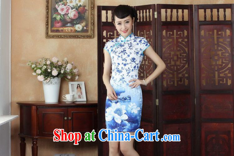 Yet, Ms. Floor Chinese qipao dress improved cultivating retro Chinese qipao dress picture color 2 XL pictures, price, brand platters! Elections are good character, the national distribution, so why buy now enjoy more preferential! Health