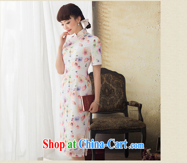 once and for all and fatally jealous butterfly Yuk Long cheongsam stamp duty improved 2015 spring and summer new daily fashion cheongsam dress retro floral S pictures, price, brand platters! Elections are good character, the national distribution, so why buy now enjoy more preferential! Health