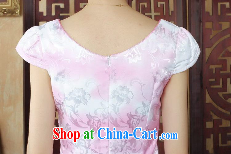 Floor is floor dresses, Ms. Tang fitted dresses summer elegant refined embroidery cheongsam dress picture color 2 XL pictures, price, brand platters! Elections are good character, the national distribution, so why buy now enjoy more preferential! Health