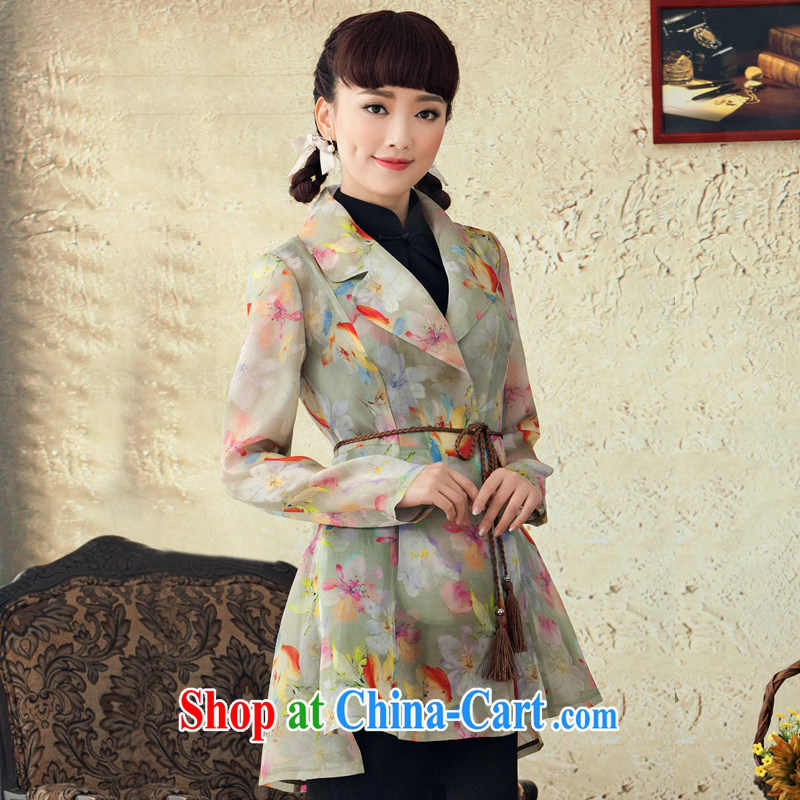 once and for all and fall fatally jealous round original Ethnic Wind stamp-yi girls spring and summer 2015 new, long, long-sleeved jacket suit XL, fatally jealous once and for all, and, shopping on the Internet