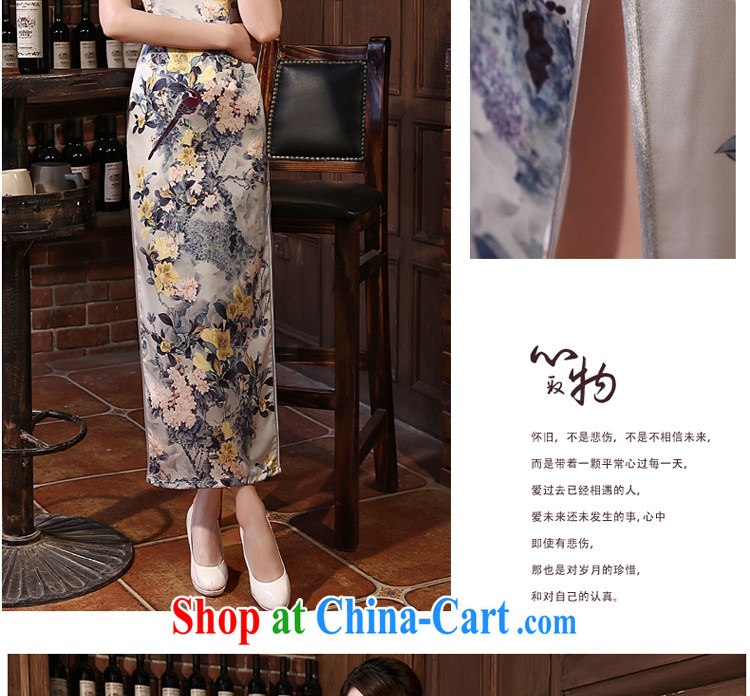 pro-am 2015 new cheongsam dress spring and summer with sepia, long, daily outfit skirt improved stylish long 2XL - 10 days the pictures, price, brand platters! Elections are good character, the national distribution, so why buy now enjoy more preferential! Health
