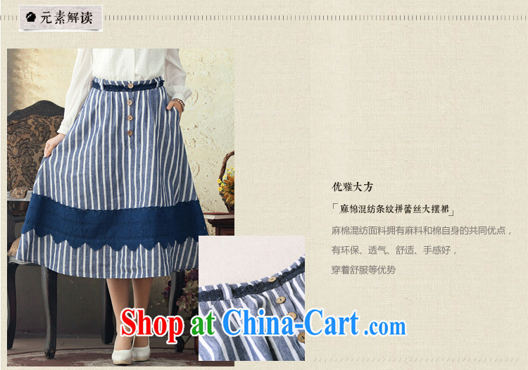 once and for all, fatally jealous laugh Ethnic Wind streaks cotton the body skirt spring and summer long skirt 2015 new retro art with skirt green XL pictures, price, brand platters! Elections are good character, the national distribution, so why buy now enjoy more preferential! Health