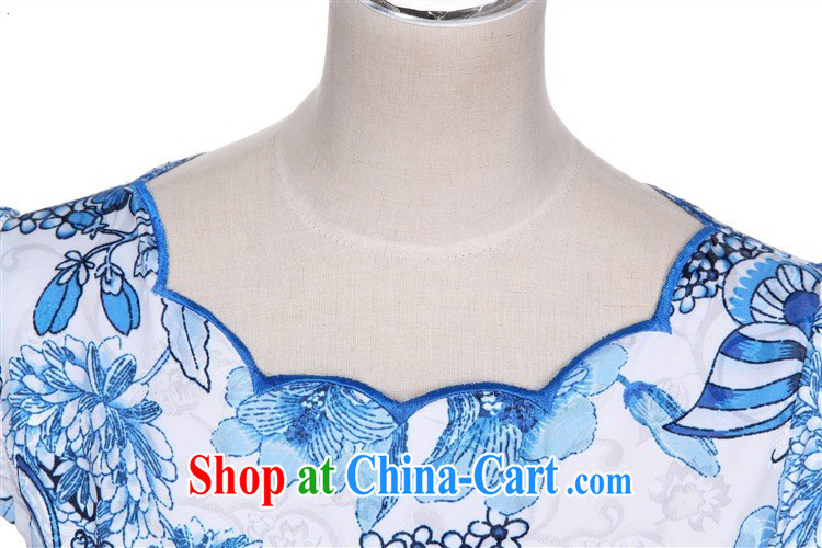 100 million Dollar City summer 2015 ladies' new, Retro cultivating short-sleeved ladies dress style package and Cheong Wa Dae take stamp duty cheongsam dress 9188 pink XXL pictures, price, brand platters! Elections are good character, the national distribution, so why buy now enjoy more preferential! Health
