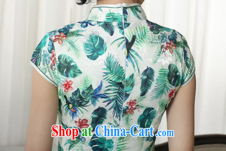 Take the lady stylish jacquard cotton cultivation short cheongsam dress summer new female Chinese improved version short cheongsam dress as color 2XL pictures, price, brand platters! Elections are good character, the national distribution, so why buy now enjoy more preferential! Health