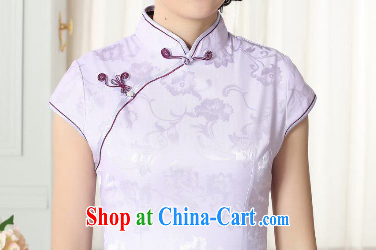 Take the cheongsam Chinese summer new female Chinese improved version, for cultivating short cheongsam dress lady stylish cotton robes as the color 2 XL pictures, price, brand platters! Elections are good character, the national distribution, so why buy now enjoy more preferential! Health