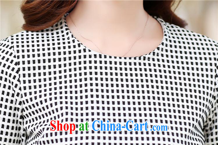 Ya-ting store 2015 spring new Korean female stitching round-collar long-sleeved shirt T solid white shirt L pictures, price, brand platters! Elections are good character, the national distribution, so why buy now enjoy more preferential! Health