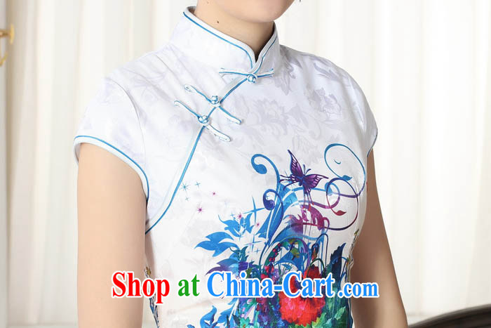 Capital city sprawl 2015 new summer elegance Chinese qipao Ethnic Wind hand-painted version cheongsam low-power on the truck short cheongsam D 0267 0269 D XXL pictures, price, brand platters! Elections are good character, the national distribution, so why buy now enjoy more preferential! Health