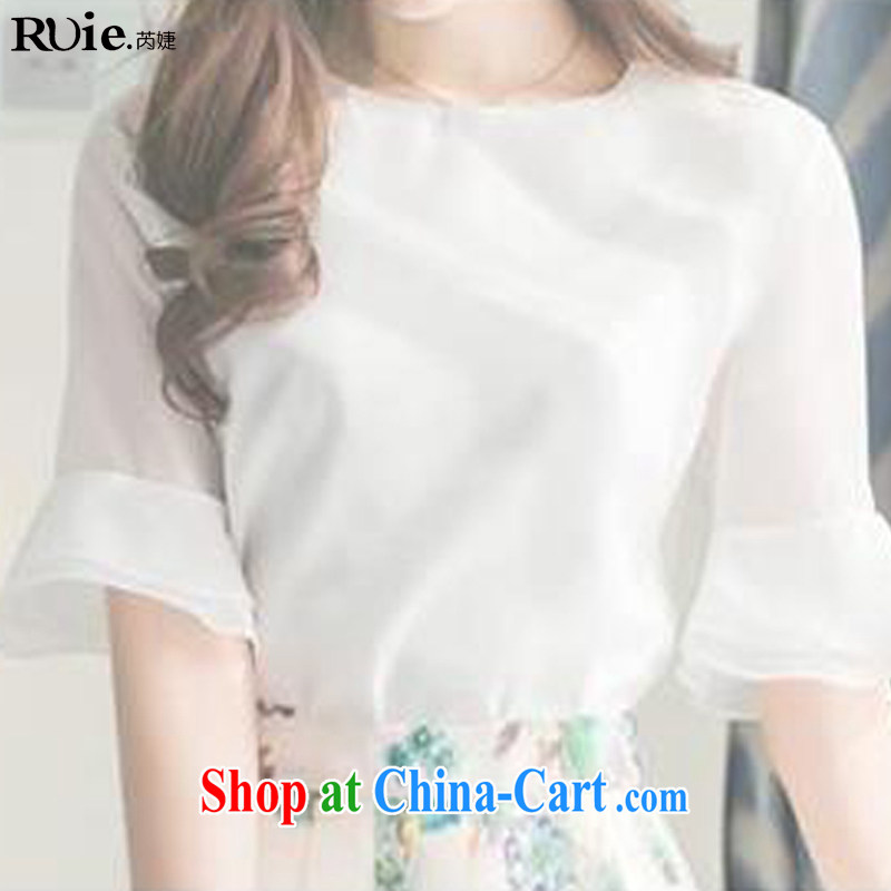 Close deals with spring loaded new female Korean version Two-piece stamp snow woven dresses semi-dress and clothing blue XL, health concerns (Rvie .), and, on-line shopping