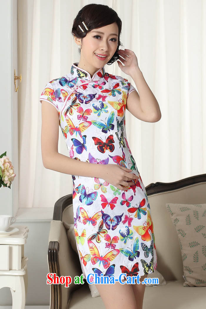 Ko Yo Mephidross beauty lady stylish jacquard cotton cultivating short cheongsam dress spring dress breathable beauty with new Chinese qipao gown D D 0285 0286 XXL pictures, price, brand platters! Elections are good character, the national distribution, so why buy now enjoy more preferential! Health