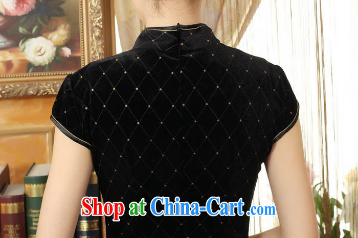 Ko Yo Mephidross 2015 colorful new dresses Chinese classic short-sleeved short cheongsam Chinese Antique style short-sleeved Chinese qipao gown TD 0043 0043 TD XXL pictures, price, brand platters! Elections are good character, the national distribution, so why buy now enjoy more preferential! Health