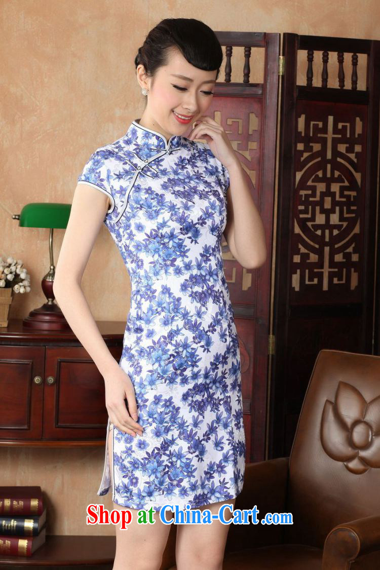 Property is still property, Ms. Tang cheongsam dress with dress improved national wind antique stamp cheongsam dress dress picture color 2 XL pictures, price, brand platters! Elections are good character, the national distribution, so why buy now enjoy more preferential! Health