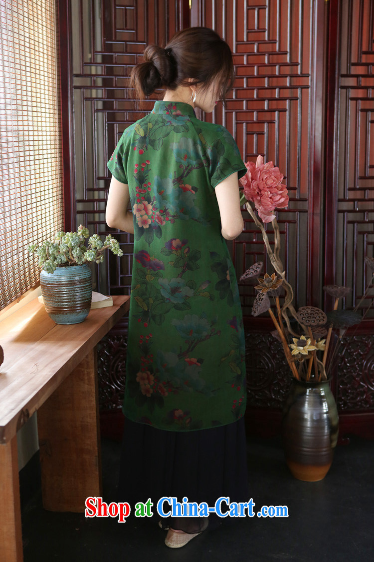 Asked about Ramadan and the Hyatt heart health female new summer, the improved cheongsam fragrant cloud yarn short-sleeved Chinese qipao 1907 photo color manual customization, pictures, price, brand platters! Elections are good character, the national distribution, so why buy now enjoy more preferential! Health
