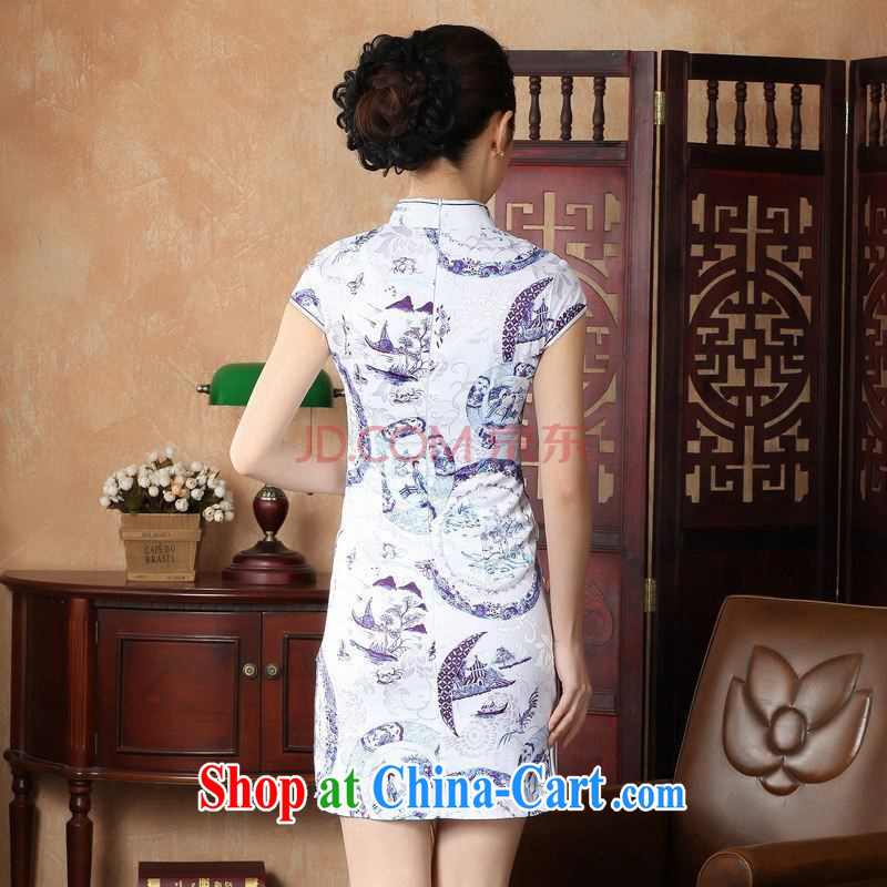 Nigeria, the lady Jane, Tang with improved qipao cheongsam dress summer elegant and stylish beauty dresses picture color XXL, Nigeria, and, on-line shopping