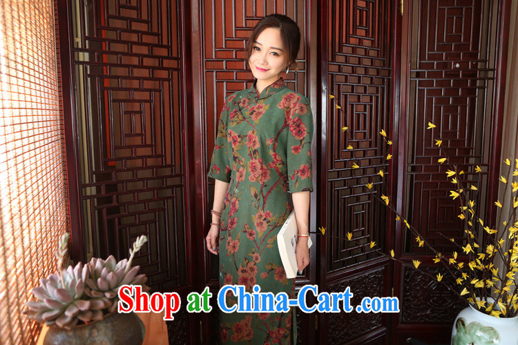 Asked about Ramadan and the Hyatt heart health female new summer classic atmosphere fragrant cloud yarn dresses Classic tray snaps cheongsam 1913 green bottom saffron manual customization, pictures, price, brand platters! Elections are good character, the national distribution, so why buy now enjoy more preferential! Health
