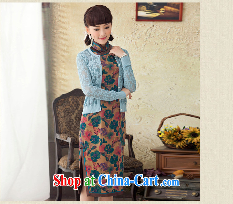 once and for all and proverbial hero, Joseph long, silk cheongsam dress stamp duty improved 2015 new spring and summer retro cheongsam dress suit L pictures, price, brand platters! Elections are good character, the national distribution, so why buy now enjoy more preferential! Health