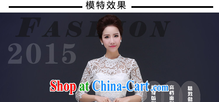 J. MIA spring 2015 new marriages toast clothing cheongsam white short, cultivating Chinese qipao dresses short dresses white XXL pictures, price, brand platters! Elections are good character, the national distribution, so why buy now enjoy more preferential! Health