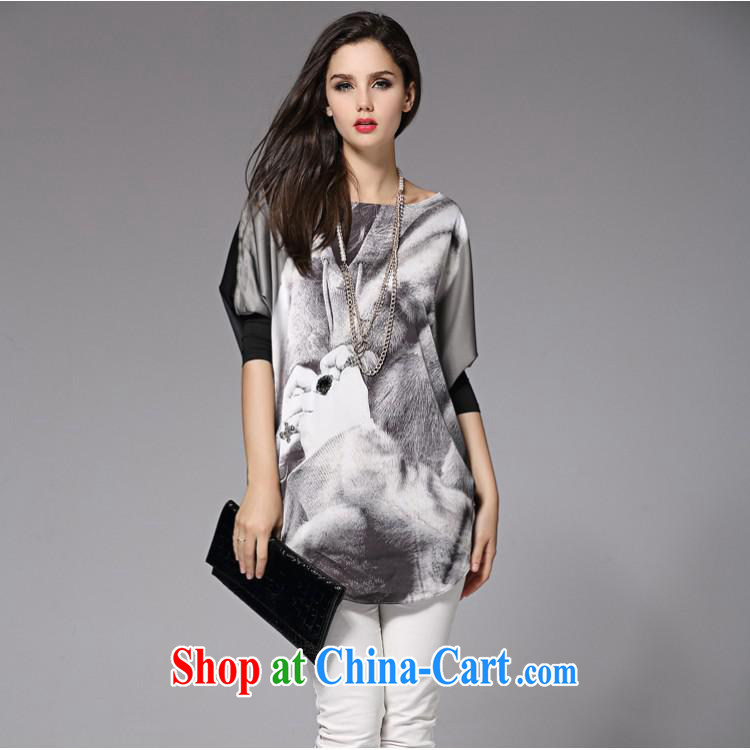 hamilton 2015 foreign trade and the new European site female, long, loose the code stamp T shirt girl picture color L pictures, price, brand platters! Elections are good character, the national distribution, so why buy now enjoy more preferential! Health
