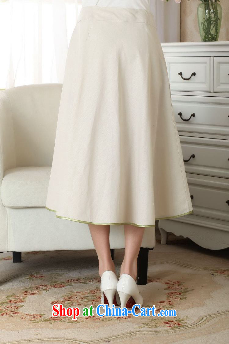 And Jing Ge summer new skirt summer dress new 100 ground National wind cotton Ma hand-painted body skirt girls A field skirt picture color XL pictures, price, brand platters! Elections are good character, the national distribution, so why buy now enjoy more preferential! Health