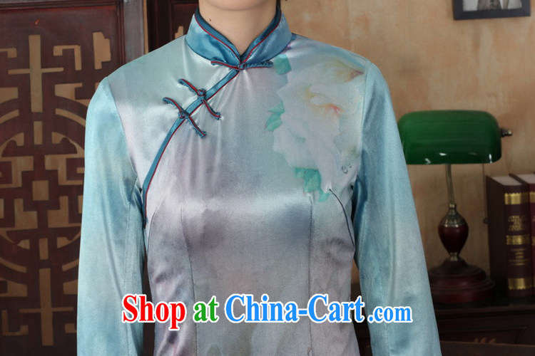 Under the fuser and stylish new ladies retro Ethnic Wind poster, Kim wool beauty 7 sub-cuff with Tang cheongsam dress LGD/TD #0030 figure 2 XL pictures, price, brand platters! Elections are good character, the national distribution, so why buy now enjoy more preferential! Health