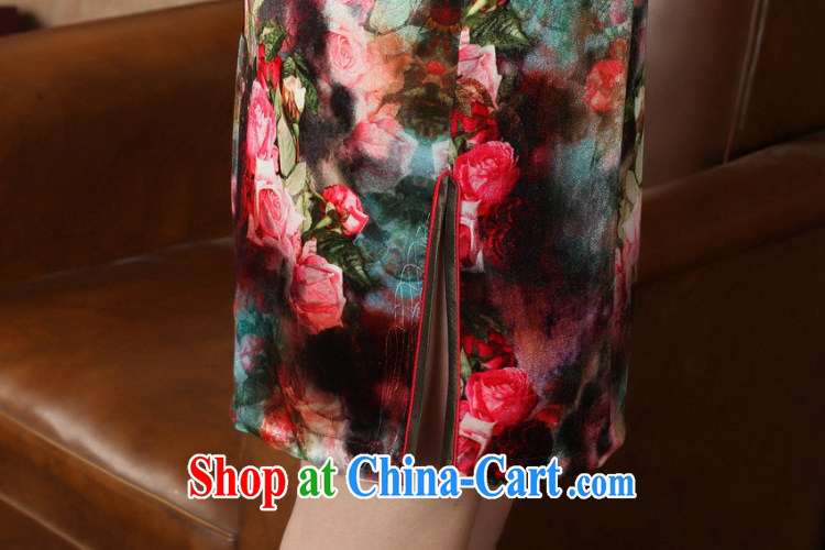 According to fuser stylish new clothes improved Chinese qipao, for a tight Classic tray for cultivating short Chinese qipao dress LGD/TD #0013 figure 2 XL pictures, price, brand platters! Elections are good character, the national distribution, so why buy now enjoy more preferential! Health