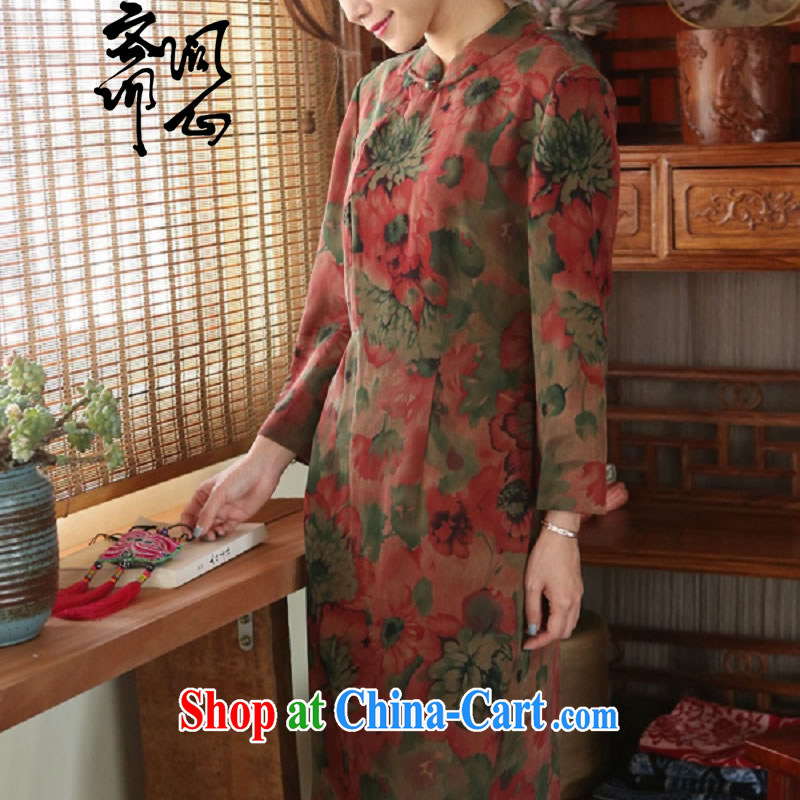 q heart Id al-Fitr (Yue heart health female summer new Hong Kong cloud yarn classic qipao the tablets dating back 1923 cheongsam picture color manual custom, ask a vegetarian, shopping on the Internet
