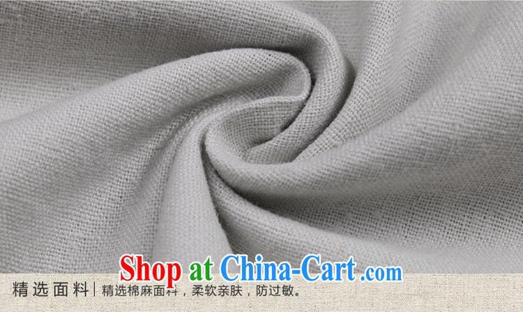 Tang, Ramadan 2015 spring new cotton the Chinese Chinese, Ms. Shen Long-sleeved improved Han-robes T-shirt light gray XXL pictures, price, brand platters! Elections are good character, the national distribution, so why buy now enjoy more preferential! Health
