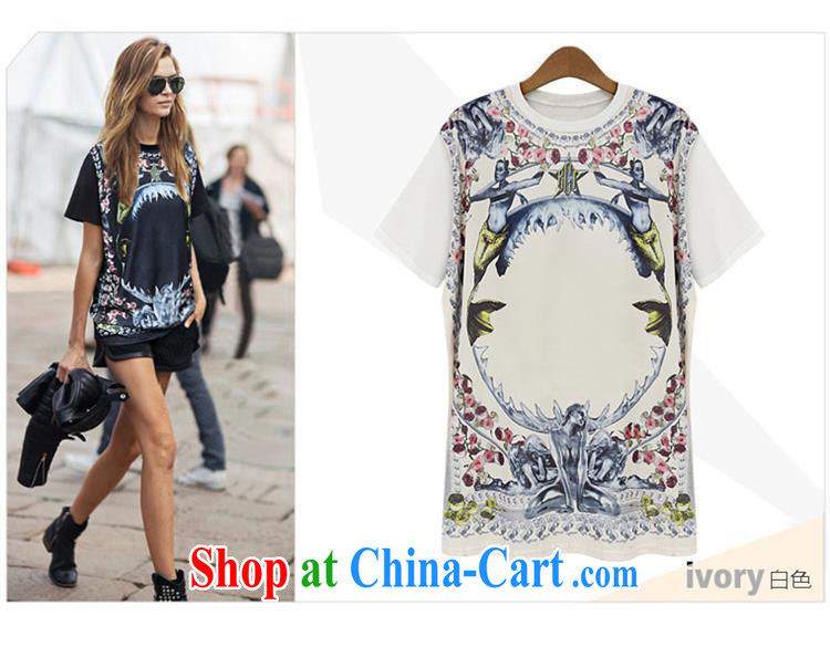For health concerns women * The European site female 2015 summer new, modern Europe and loose the code load, long, short-sleeved shirt T JR 1317 black M pictures, price, brand platters! Elections are good character, the national distribution, so why buy now enjoy more preferential! Health