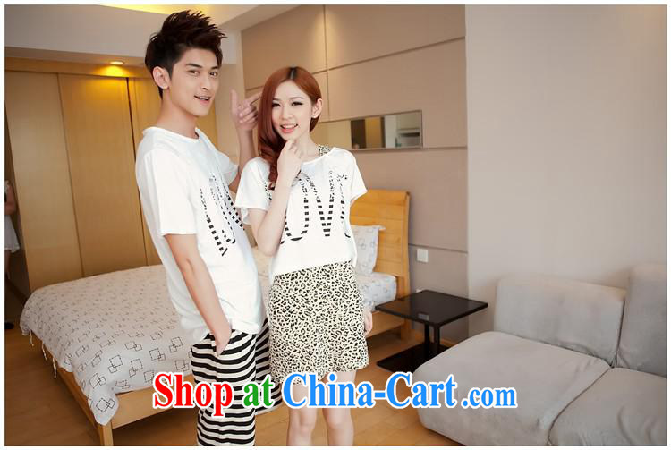 Health concerns women * couples with 2015 summer beach Couple T-shirt short-sleeved Korean Leopard dresses couples package F 2520 Map Color male XXL pictures, price, brand platters! Elections are good character, the national distribution, so why buy now enjoy more preferential! Health