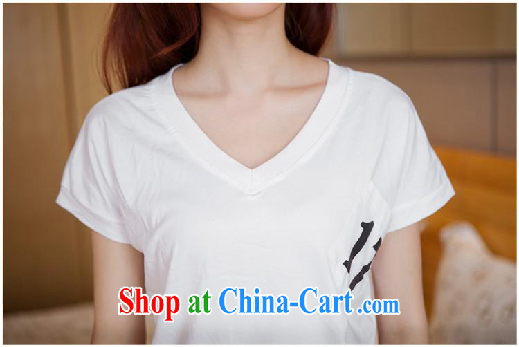 Health concerns women * couples with 2015 summer edition Korea Sport and leisure short-sleeved T-shirt V collar bat sleeves cotton shirt T Class Service F 2519 white male XXL pictures, price, brand platters! Elections are good character, the national distribution, so why buy now enjoy more preferential! Health