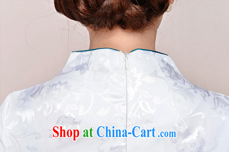 According to Tony BLAIR's 2015 summer new, silk and cotton classic jacquard sepia, for cultivating cheongsam Chinese dresses white Peony Bird XXL pictures, price, brand platters! Elections are good character, the national distribution, so why buy now enjoy more preferential! Health