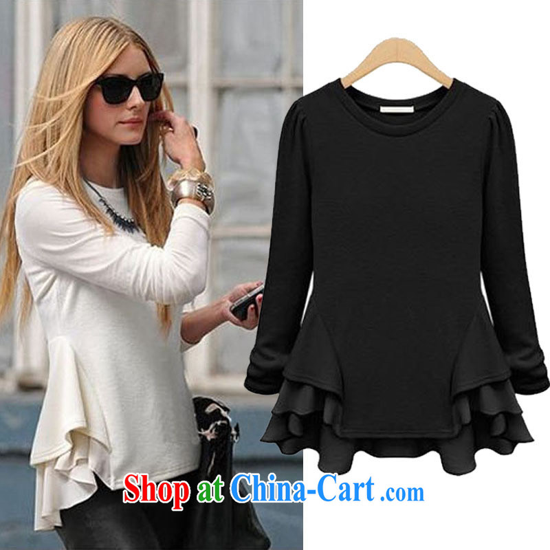 2015 spring new European and American style big stitching waves, with stylish long-sleeved shirt T snow jacket woven shirts black XL, American day to assemble (meitianyihuan), and, on-line shopping