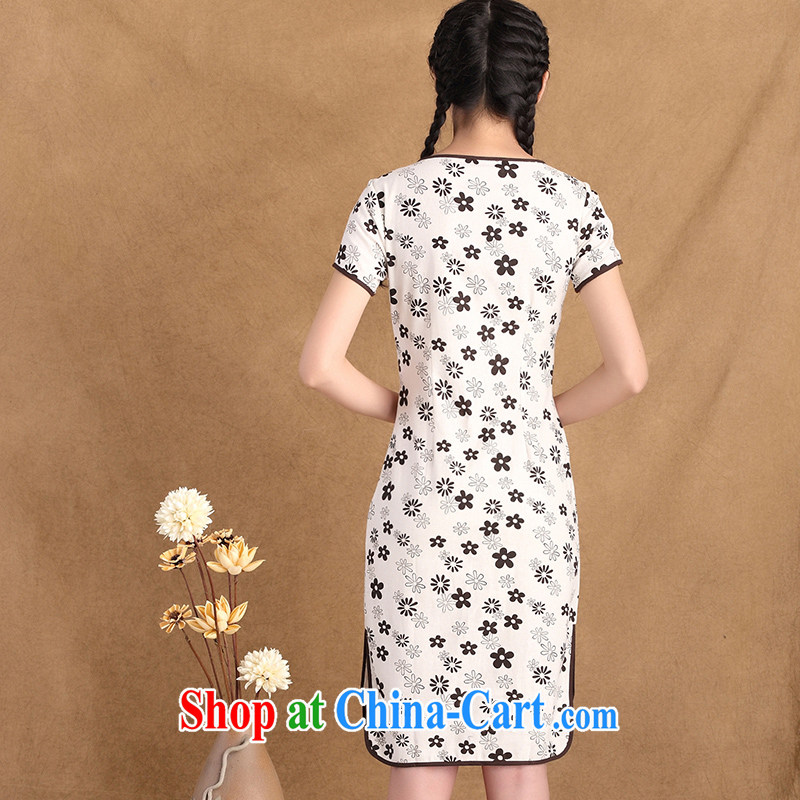The cross-sectoral Windsor Greek language 2015 new summer cotton the commission daily improved cheongsam with Korea antique dresses skirts female CTB HD 213 2 XL, Jennifer Windsor, shopping on the Internet