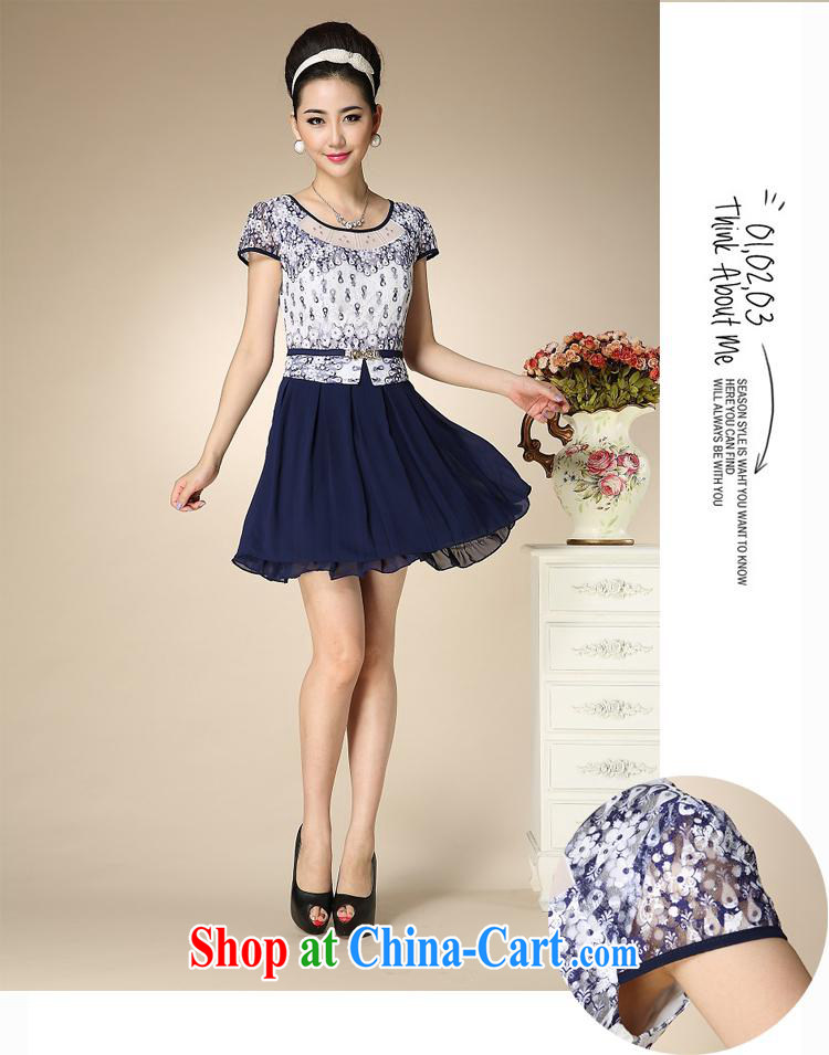 Ya-ting store summer 2015 new, older dresses style lace mother load XL dresses patterned 4 XL pictures, price, brand platters! Elections are good character, the national distribution, so why buy now enjoy more preferential! Health