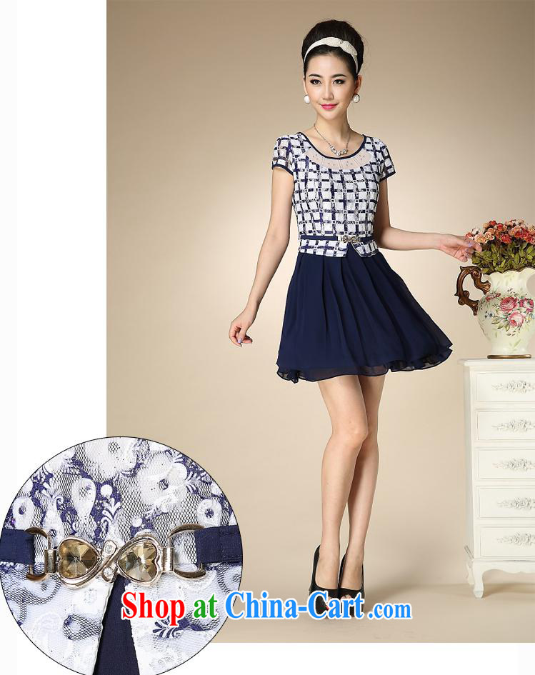 Ya-ting store summer 2015 new, older dresses style lace mother load XL dresses patterned 4 XL pictures, price, brand platters! Elections are good character, the national distribution, so why buy now enjoy more preferential! Health