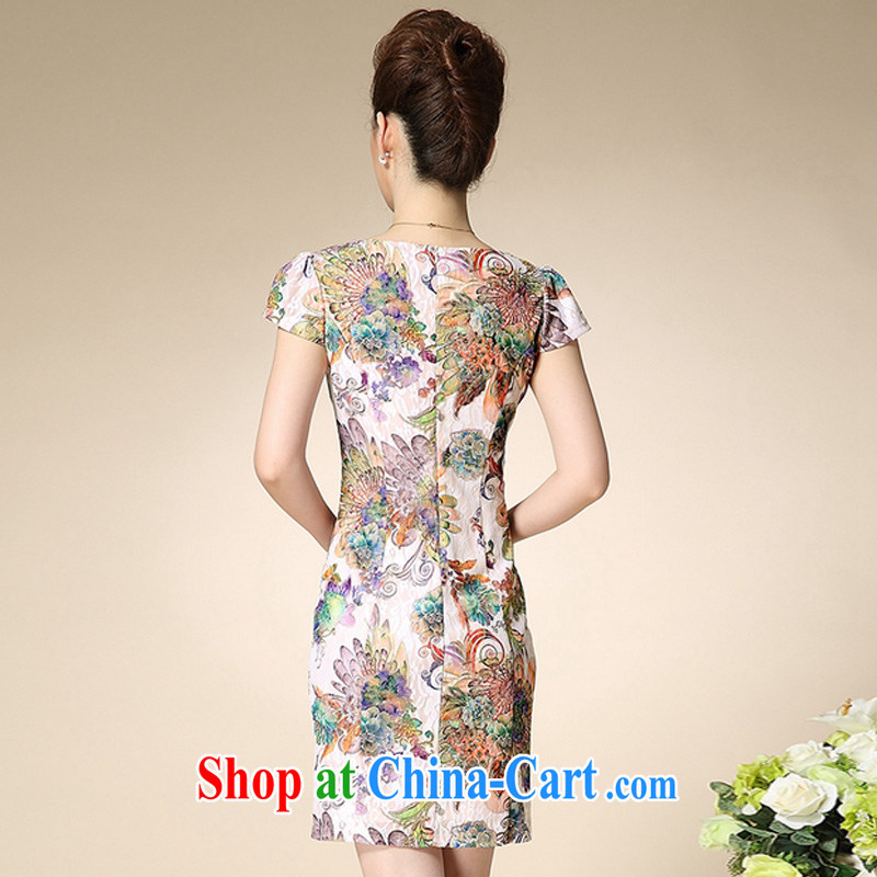 Mr Ronald ARCULLI is new, Retro elegant refined and stylish beauty lace cheongsam dress female sung lim bird 2015 delivery package mail Bong-tail flowers XXXL, Sung Lim, birds, and shopping on the Internet
